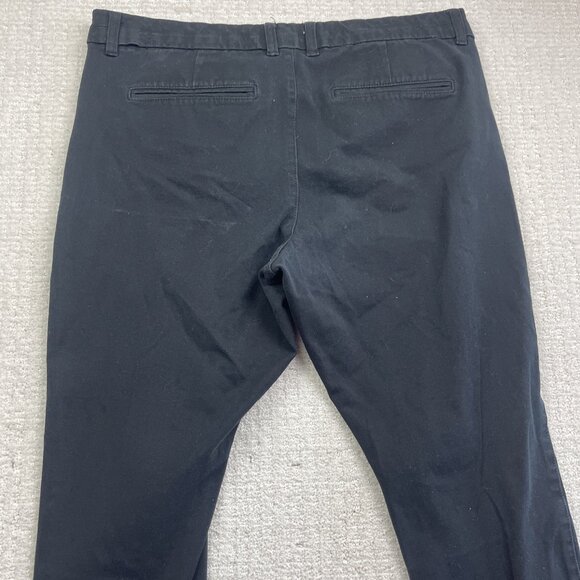 Gap Slim City Pants Women’s Sz 16R Black Stretch Casual Slim Fit Trousers - Picture 9 of 11